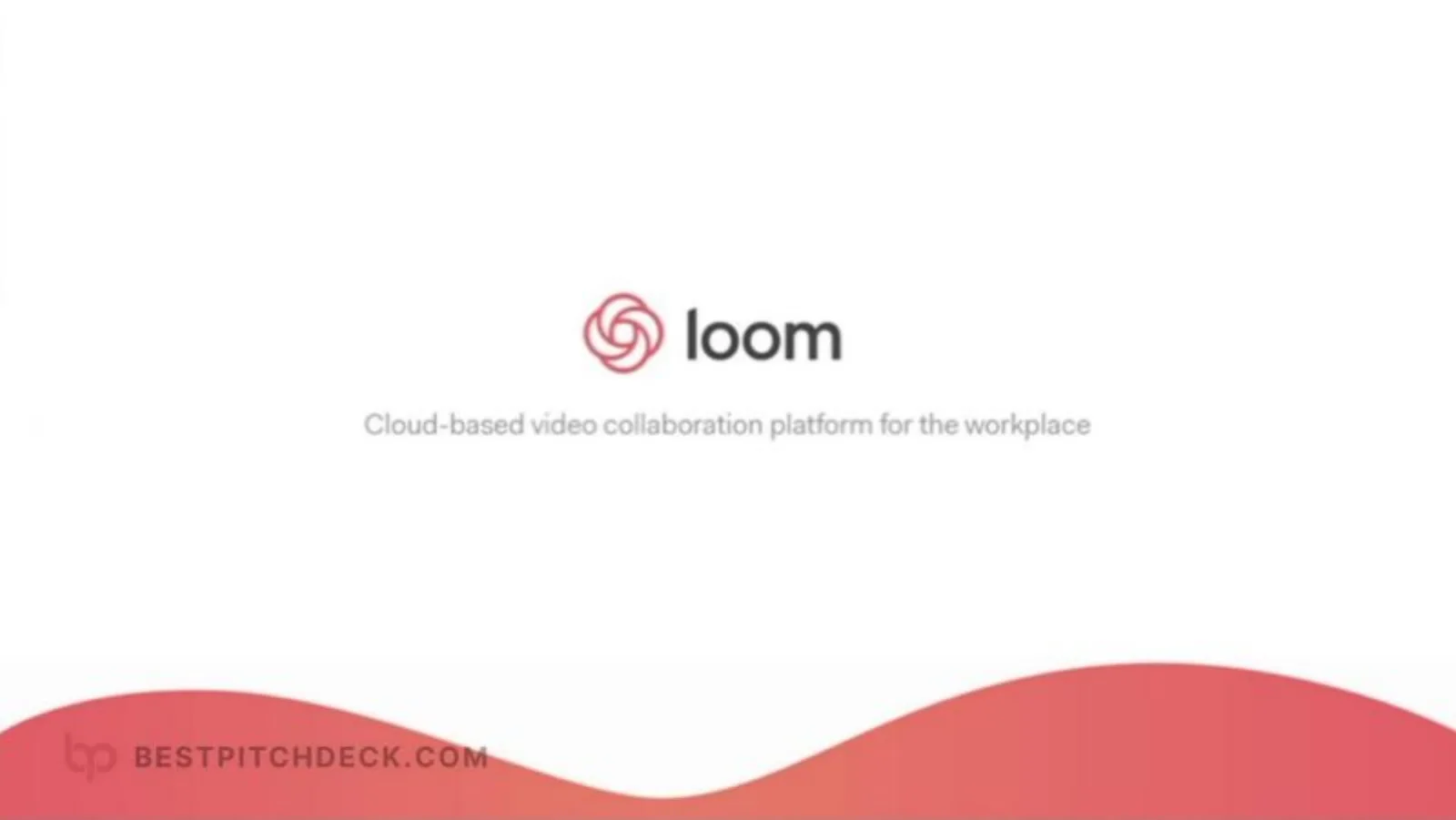 Loom pitch deck slide