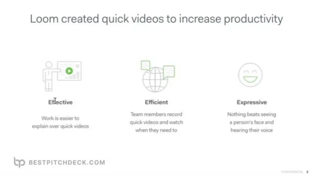 Product / solution slide 3 from Loom