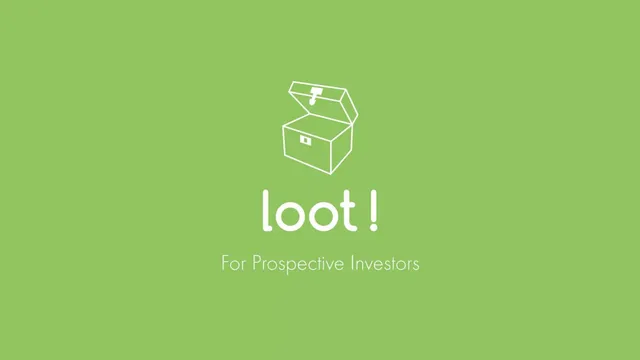 Loot pitch deck cover