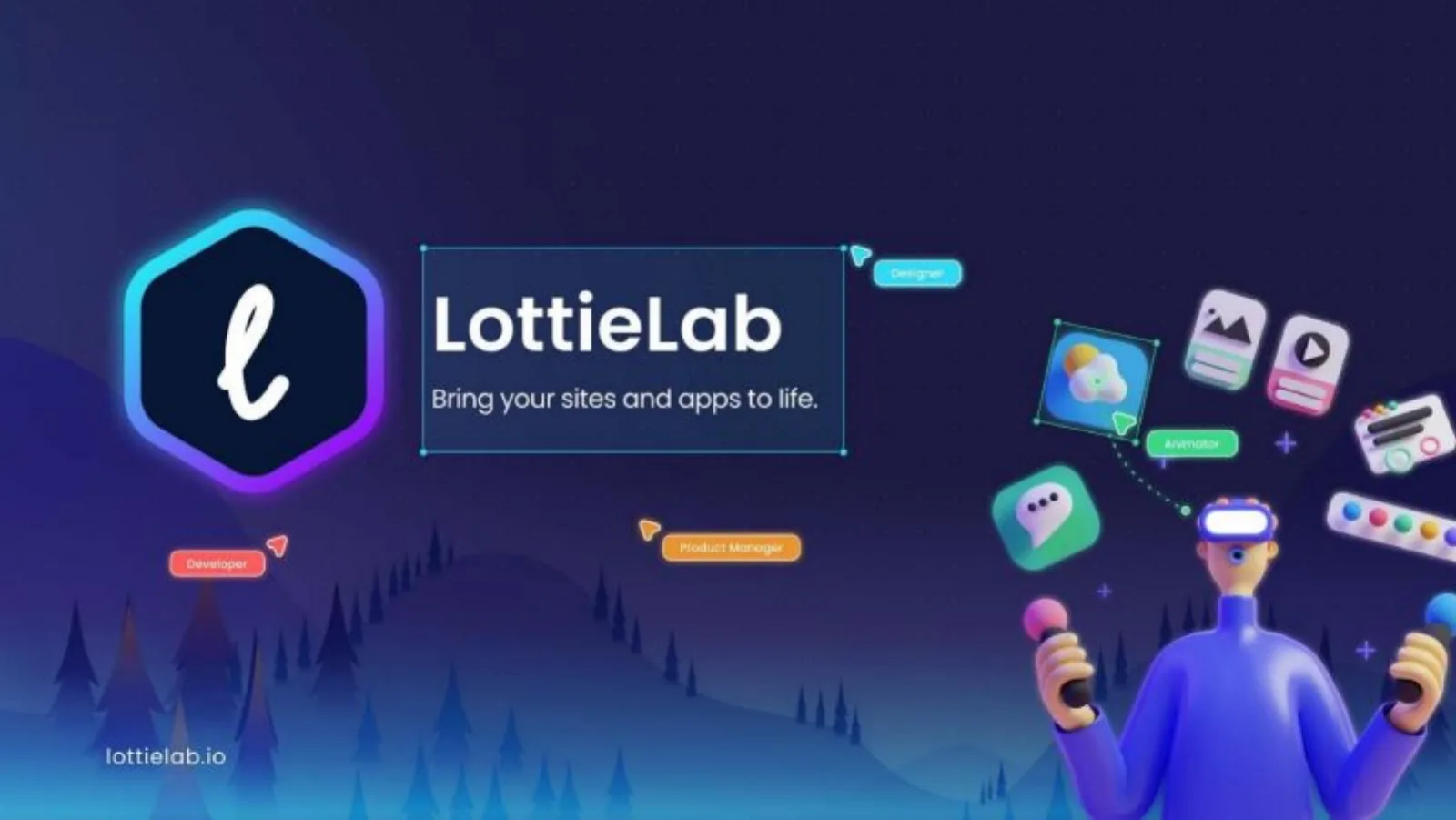 LottieLab pitch deck slide