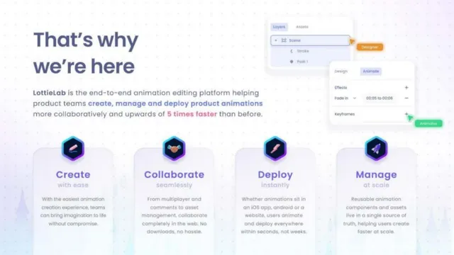 Product / solution slide 4 from LottieLab