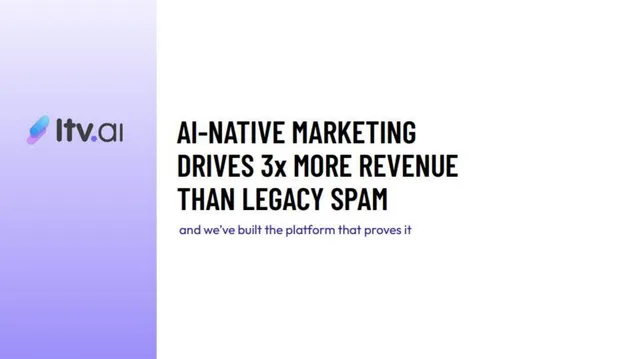 LTV.ai pitch deck cover