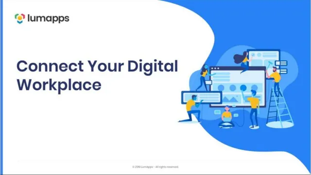 LumApps pitch deck cover