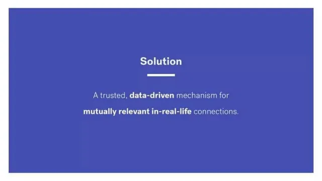 Product / solution slide 4 from Lunchclub
