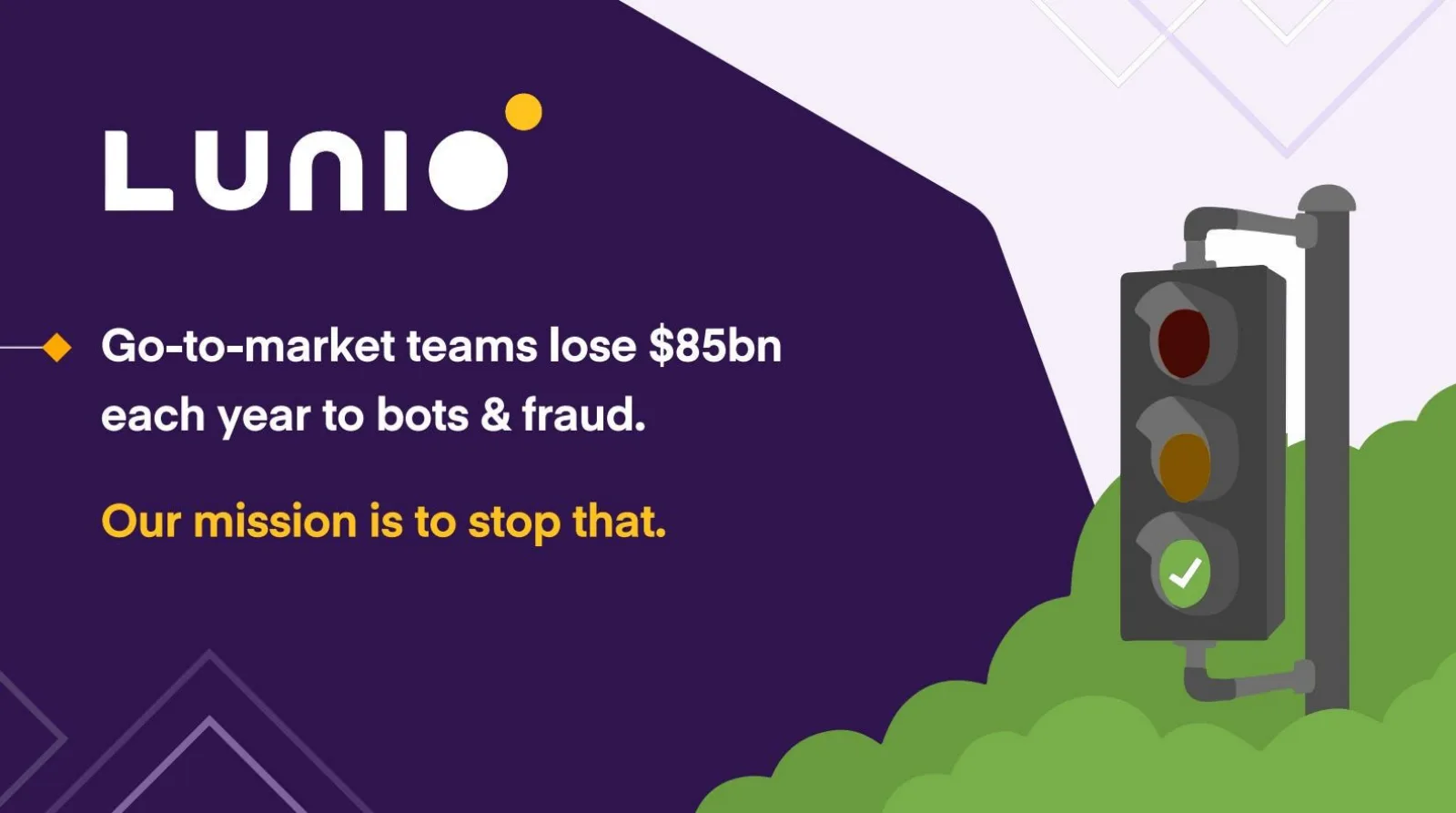Lunio pitch deck slide