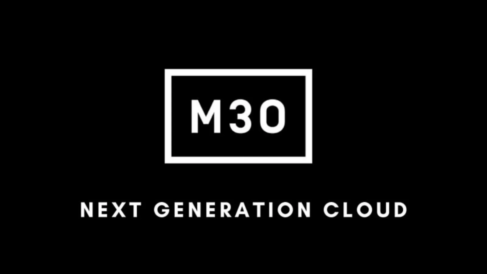 M30 pitch deck slide