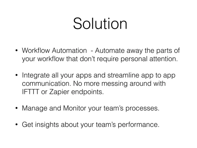 Product / solution slide 5 from Mailage