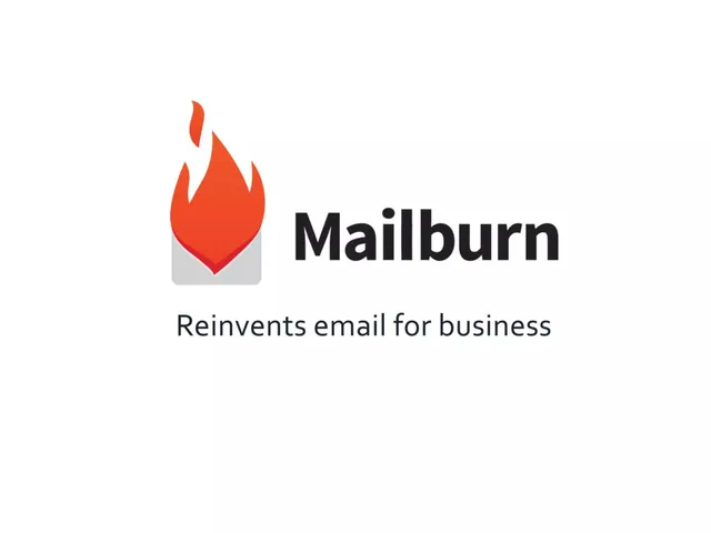 Mailburn Slush pitch deck cover