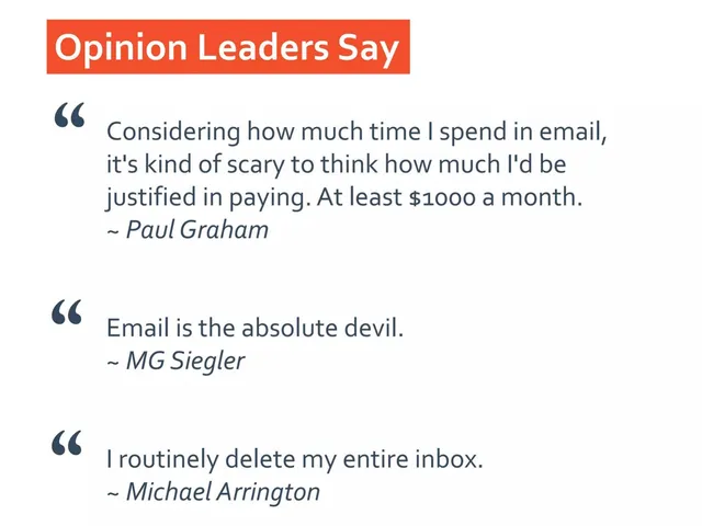 Reviews / testimonials / feedback slide 3 from Mailburn Slush