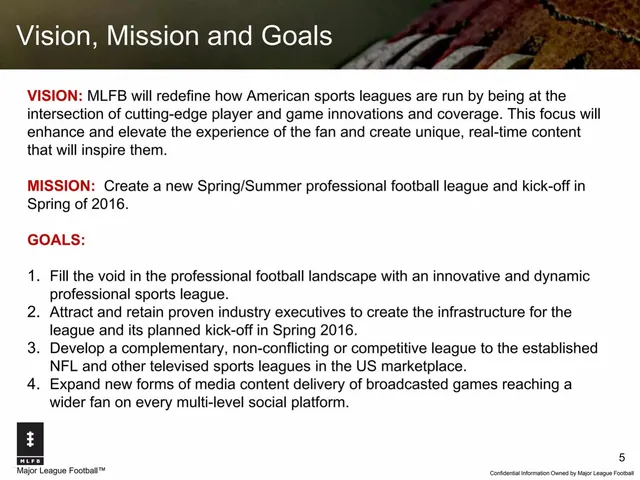 Vision slide 5 from Major League Football (MLFB)