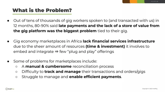 Problem slide 2 from ImaliPay