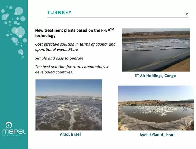 Product / solution slide 10 from Mapal Green Energy