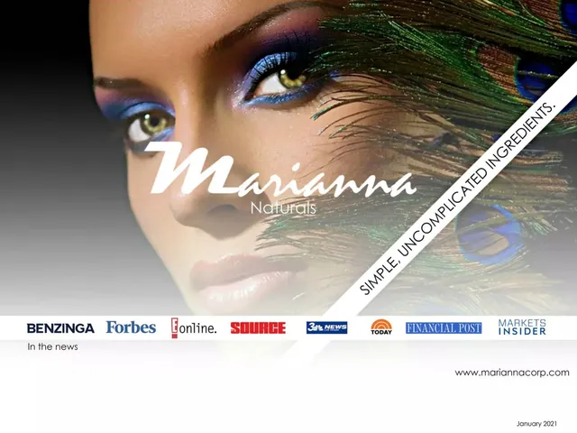 Marianna Naturals Corp. pitch deck cover