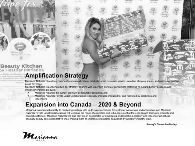 Go-to-market strategy slide 5 from Marianna Naturals Corp.