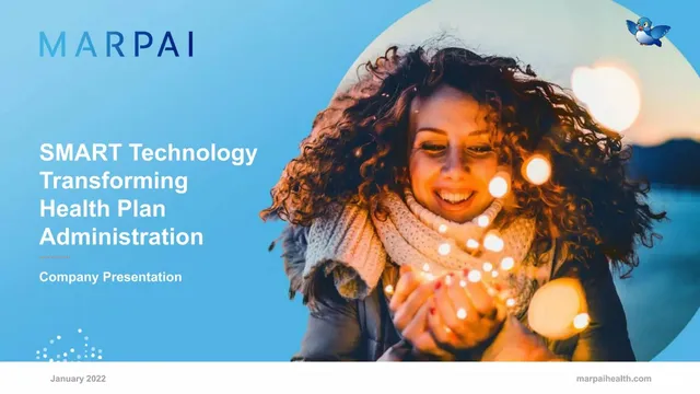 Marpai pitch deck cover