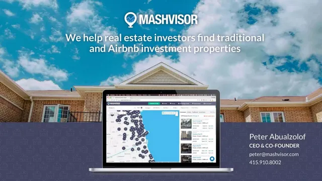 Mashvisor pitch deck cover
