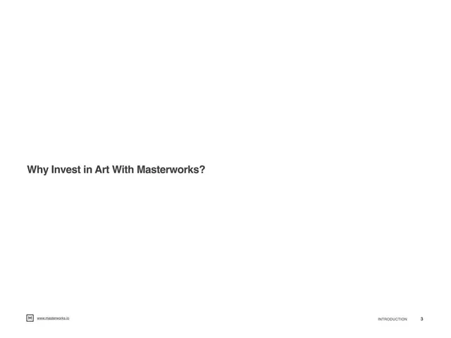 Section divider slide 3 from Masterworks.io