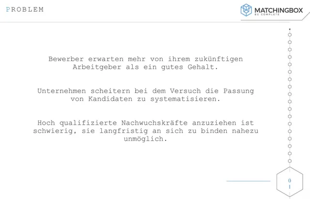 Problem slide 3 from Matching Box