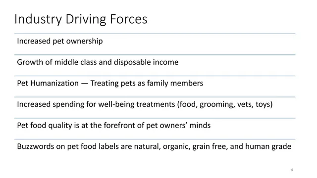 Market analysis / overview slide 4 from McLovin