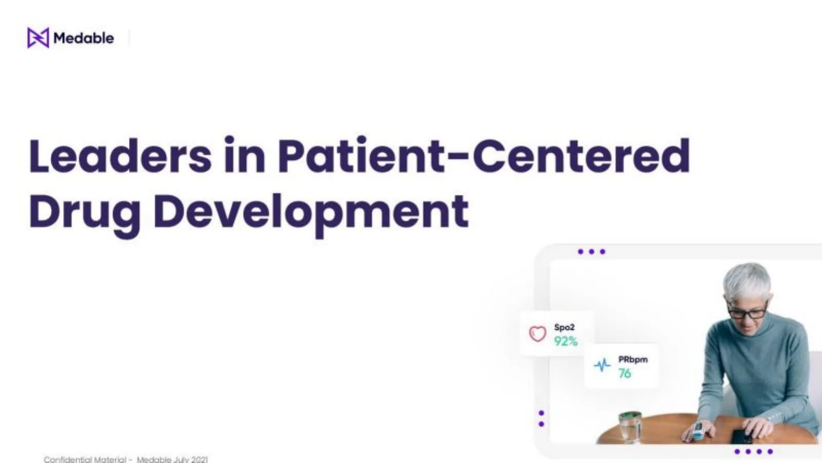Medable pitch deck slide