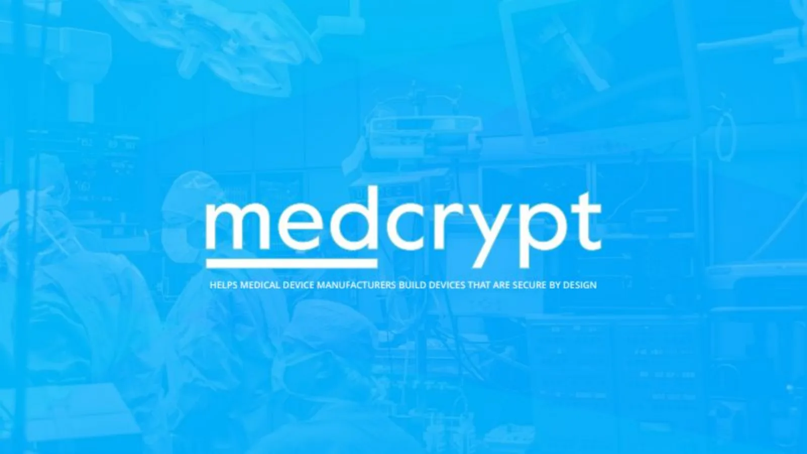 MedCrypt pitch deck slide