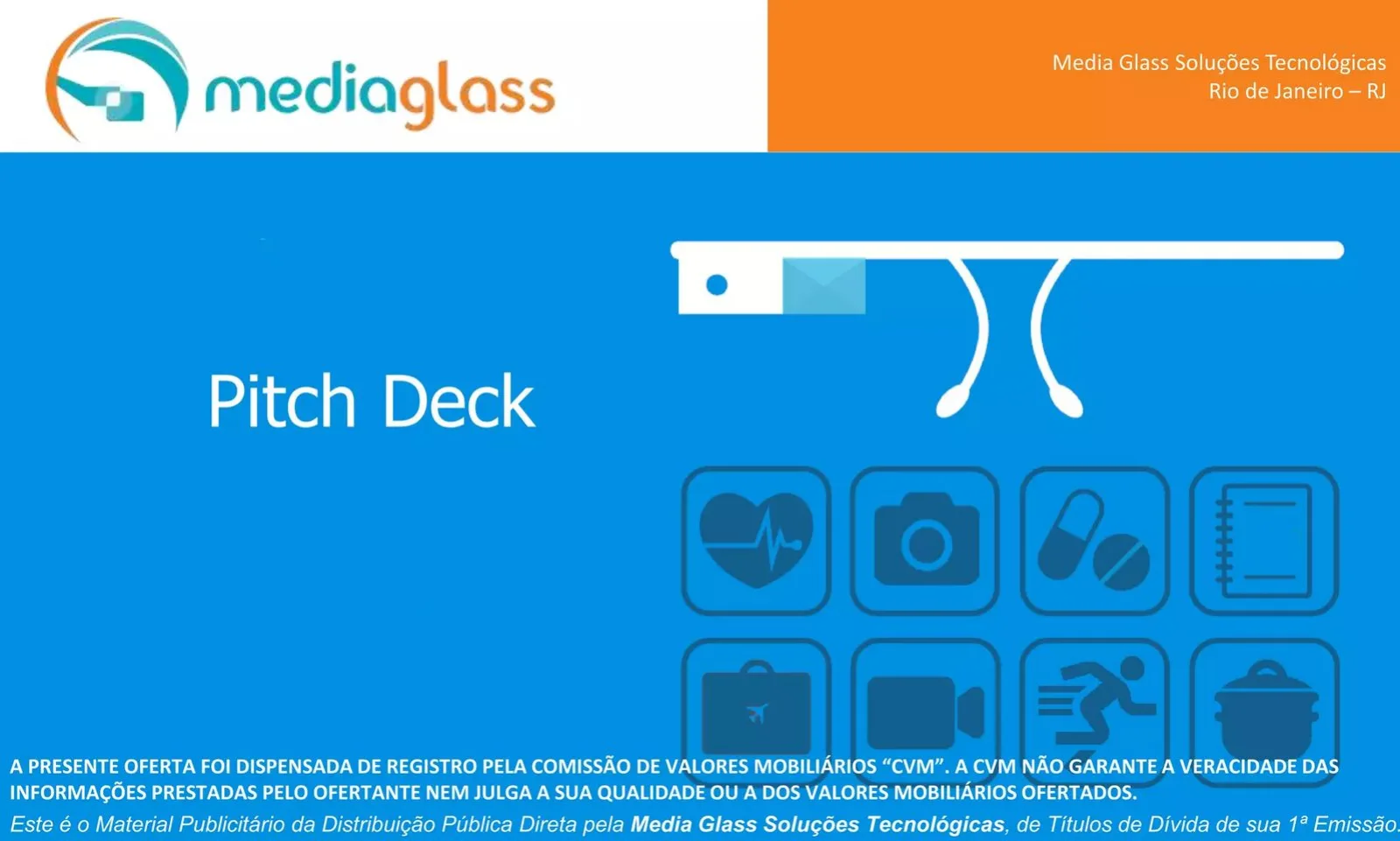 Media Glass Soluções Tecnológicas pitch deck slide