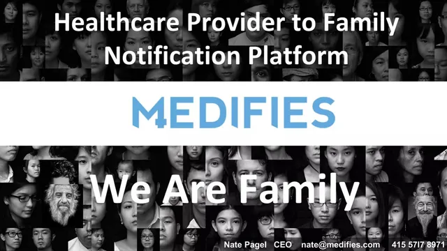 Medifies pitch deck cover