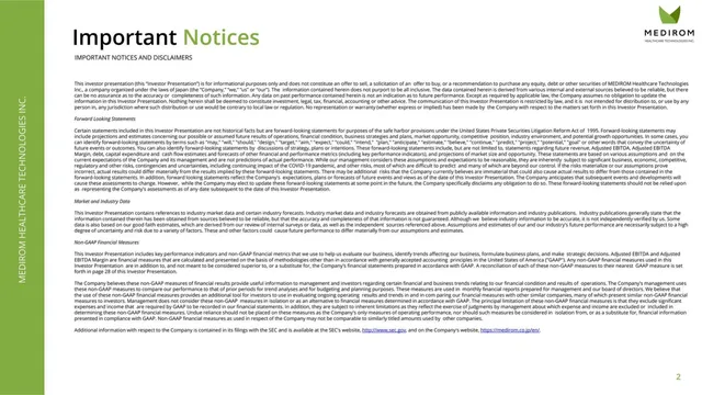Disclaimer slide 2 from Medirom Healthcare Technologies Inc.