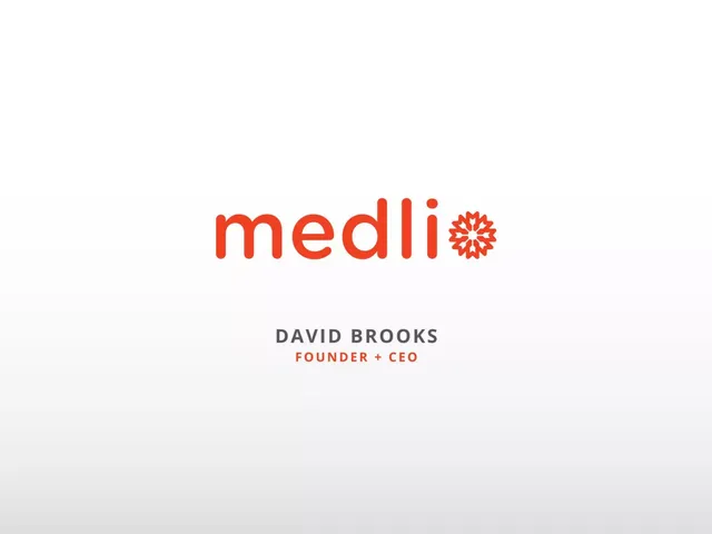 Medlio pitch deck cover