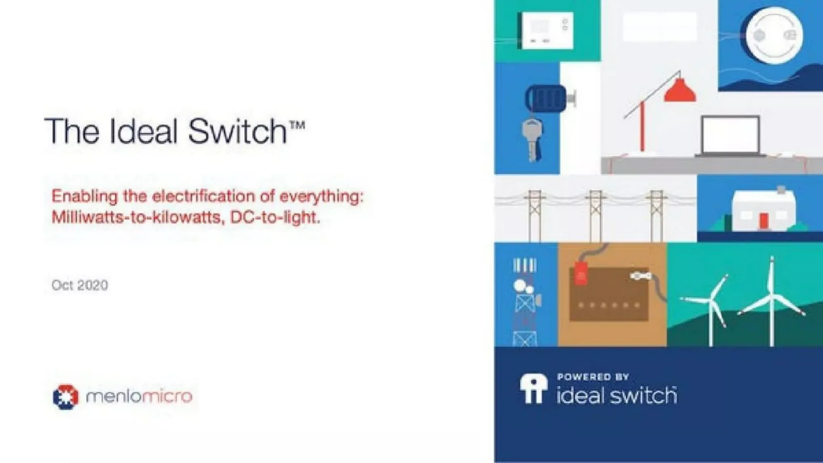 Menlo Micro pitch deck slide