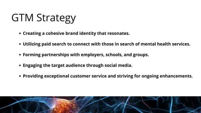 Go-to-market strategy slide 10 from BrainySmith