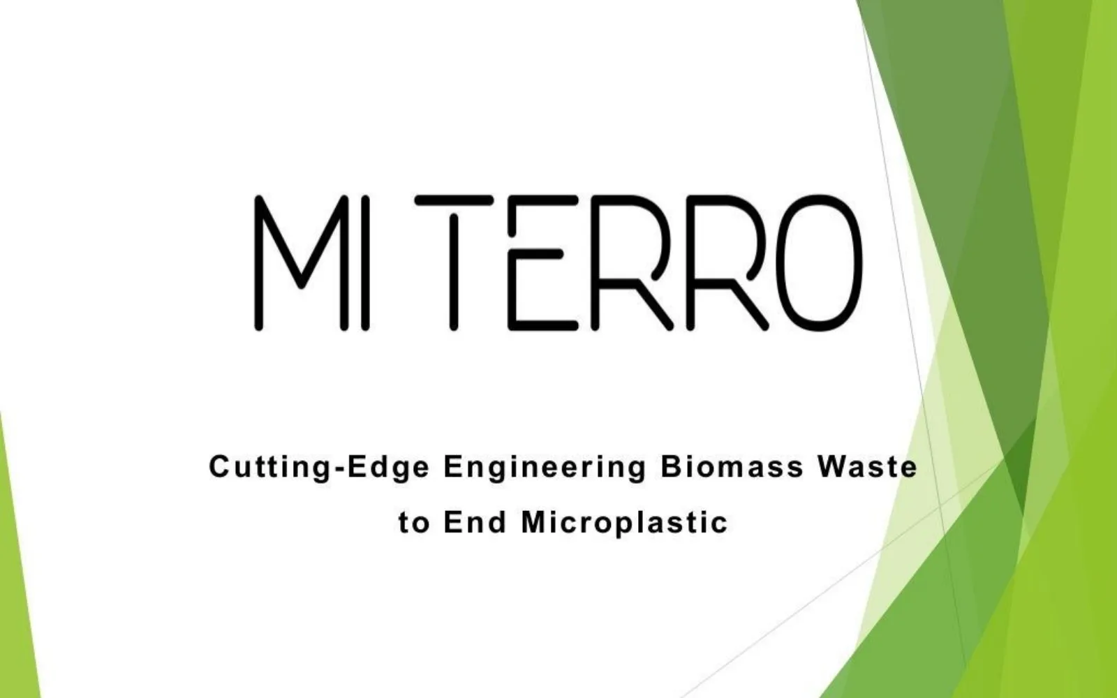 Mi Terro pitch deck slide
