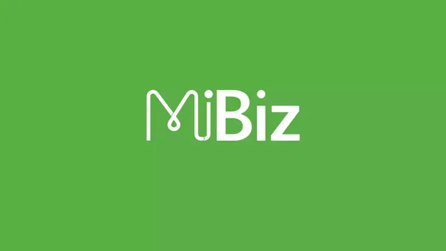 Mibiz pitch deck cover