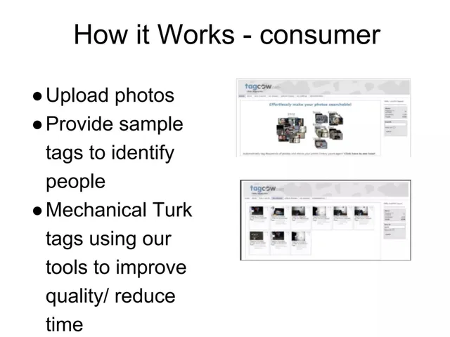 Product / solution slide 3 from Tagcow