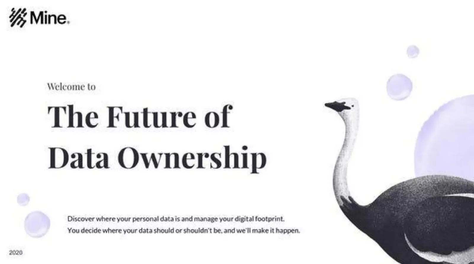 Mine pitch deck slide