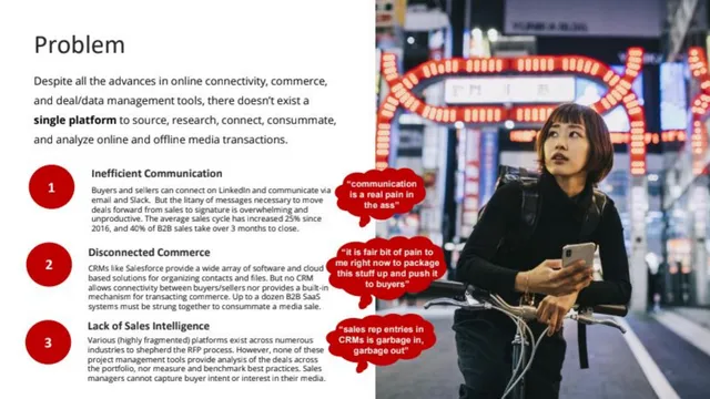 Problem slide 4 from MiO Marketplace