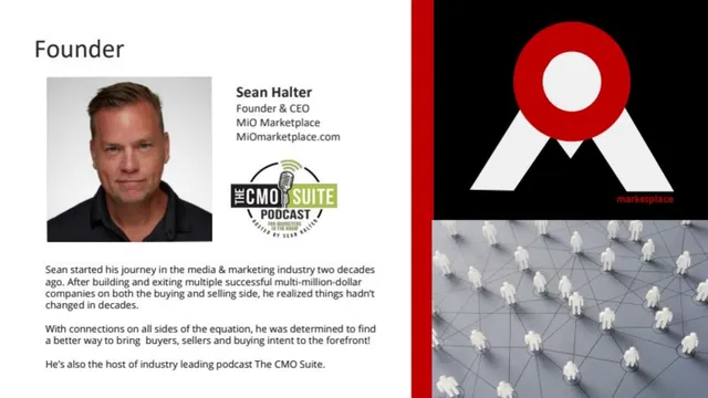 Team slide 14 from MiO Marketplace