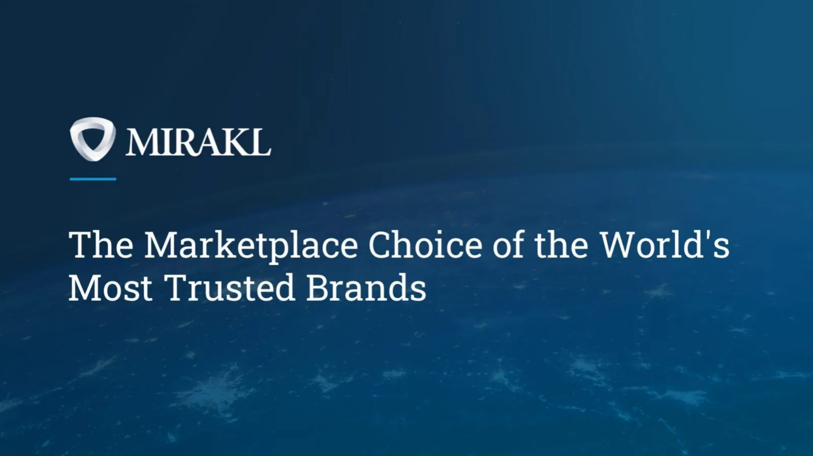 Mirakl pitch deck slide