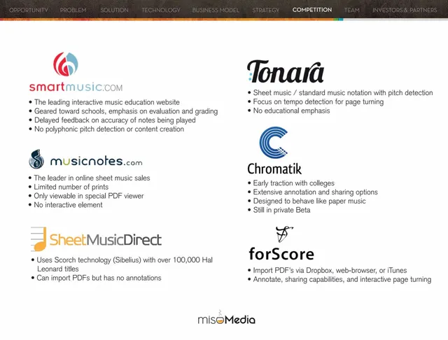 Competitors slide 12 from Miso Media