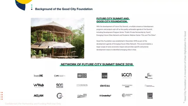 Company overview slide 2 from Good City Foundation