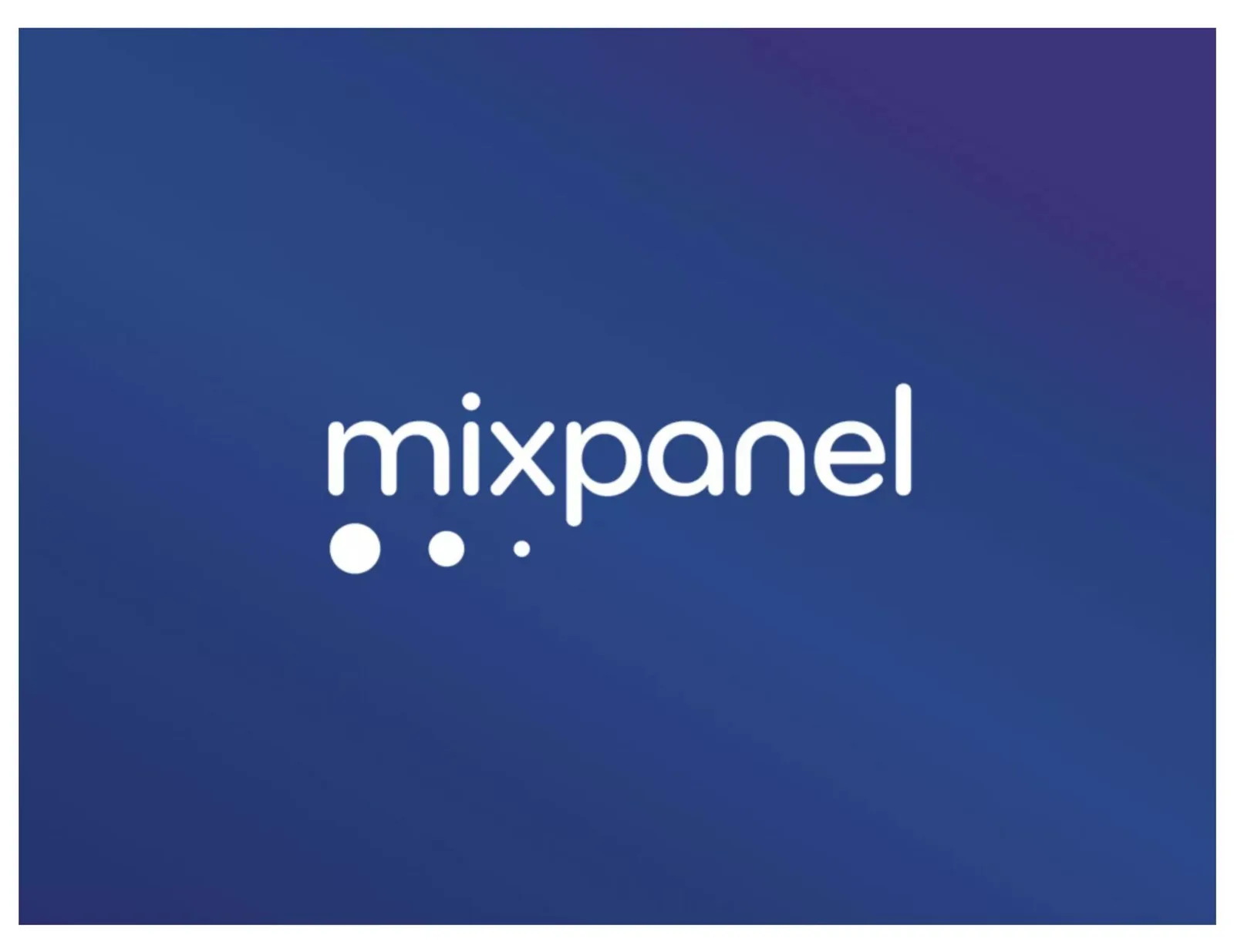 Mixpanel pitch deck slide