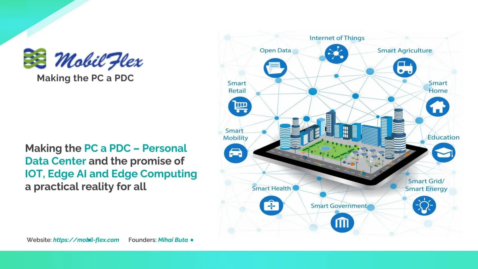 MobilFlex pitch deck slide