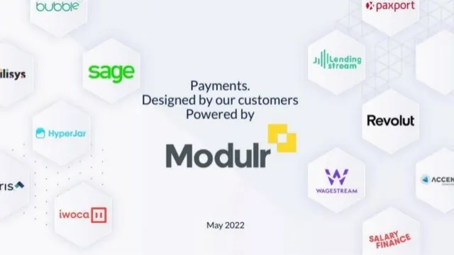 Modulr pitch deck cover