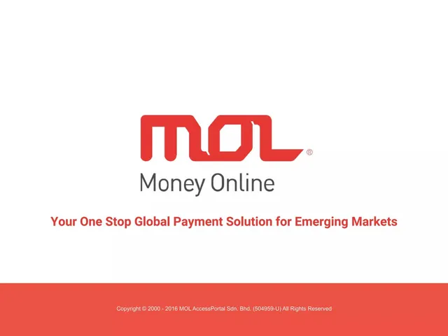 MOL Global (Money Online) pitch deck cover