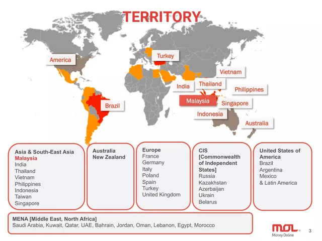 Company overview slide 3 from MOL Global (Money Online)