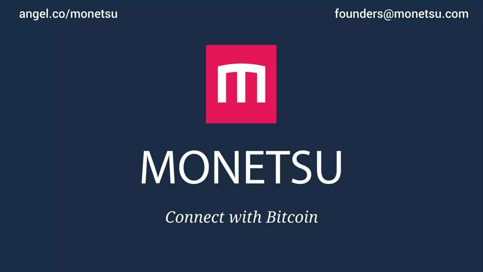 Monetsu (formerly myMoneycloud) pitch deck slide