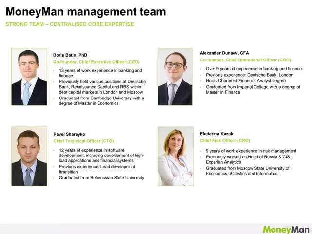 Team slide 8 from MoneyMan