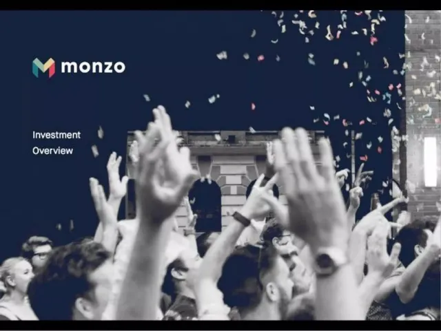 Monzo pitch deck cover
