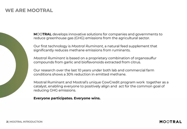 Product / solution slide 2 from Mootral