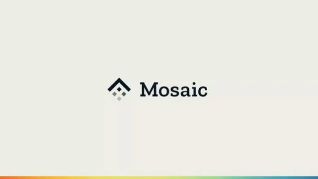 Mosaic pitch deck cover